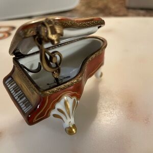 Limoges Box grand piano.